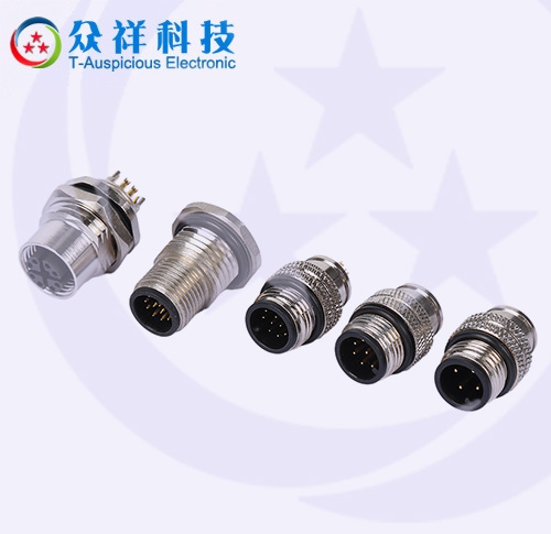 M12系列 IP67電纜連接器或醫(yī)療應(yīng)用連接器